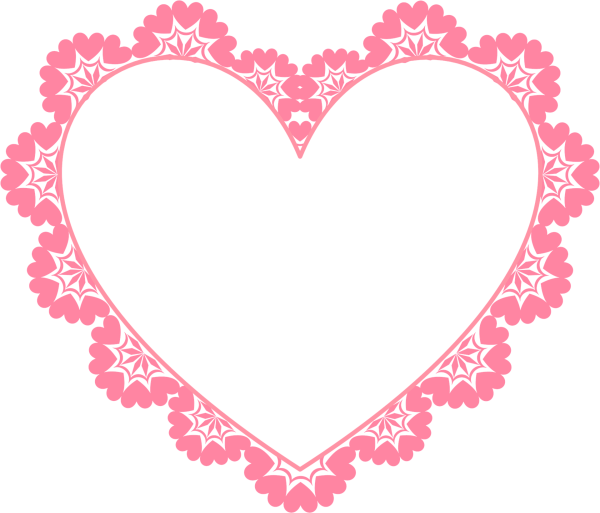 Рамка сердечки