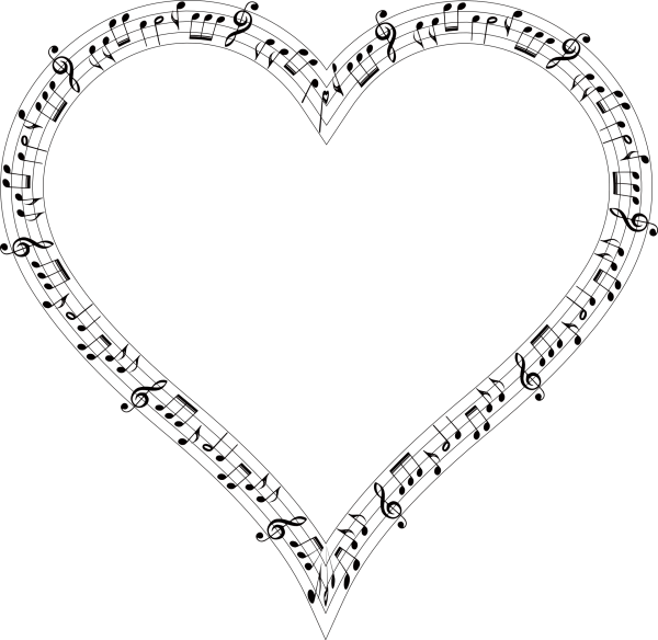 Сердце шаблон