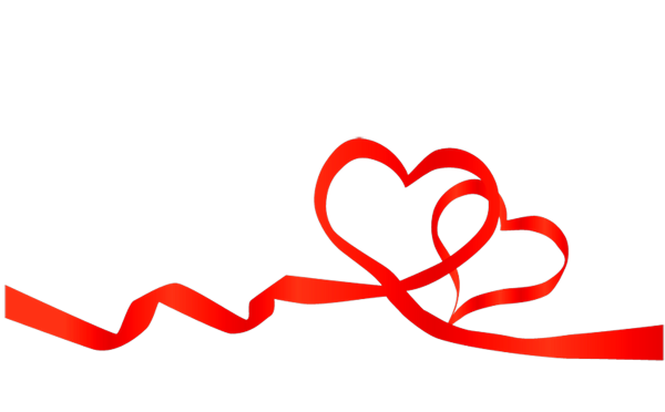 Сердце с ленточкой