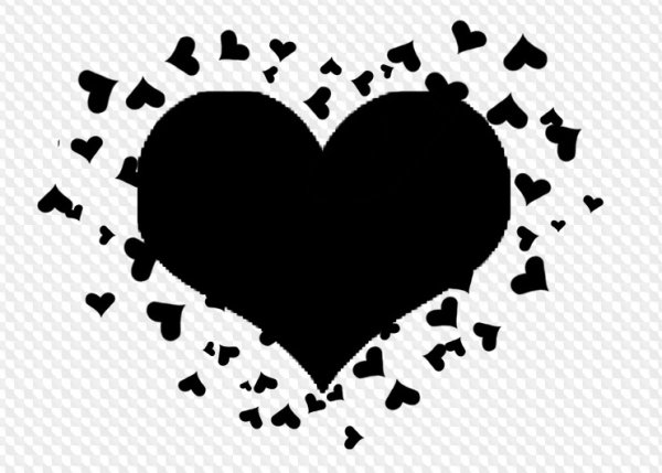 Маска сердце для фотошопа