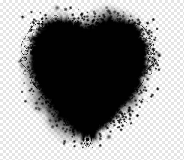 Обтравочная маска сердце