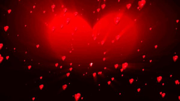 Летающие сердечки