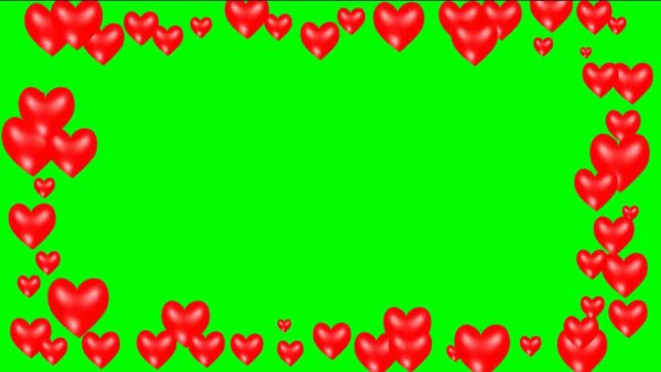 Сердечки для видеомонтажа