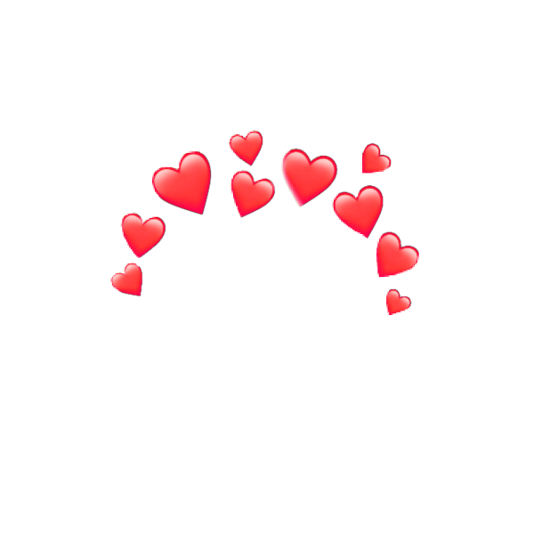 Сердечки над головой для фотошопа