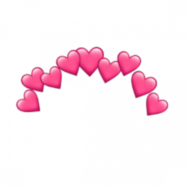 Сердечки над головой