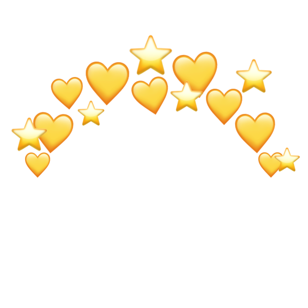 Сердечки над головой