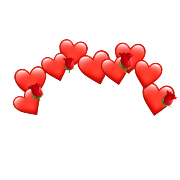 Сердечки над головой