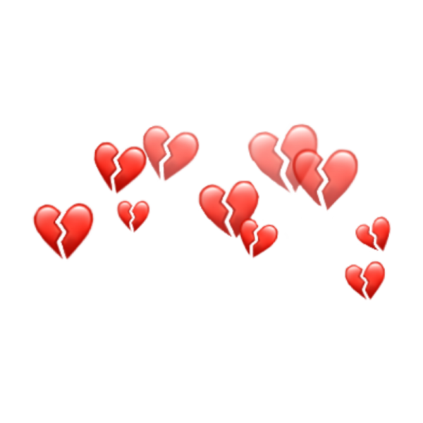 Сердечки над головой