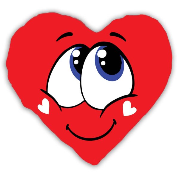 Сердечко улыбается