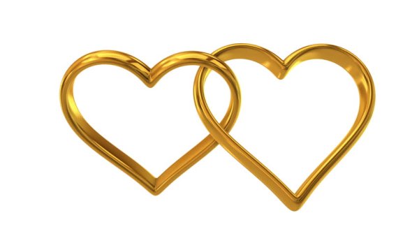 Сердечки на свадьбу