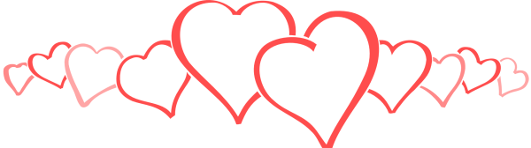 Сердечки горизонтальные
