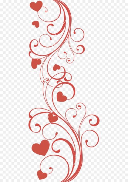 Красные узоры