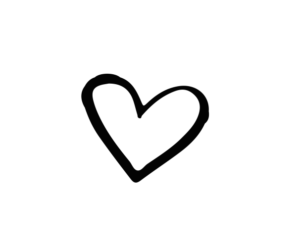 Маленькие рисунки сердечки