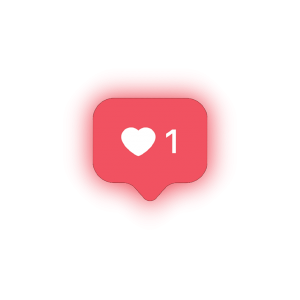 Лайки в Инстаграм без фона