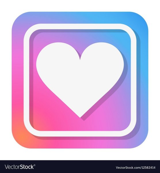 Значок сердечко в инстаграмме