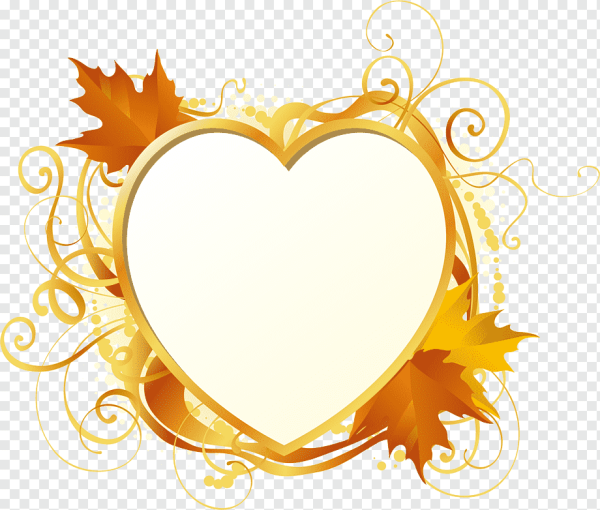 Фоторамка в виде листочка