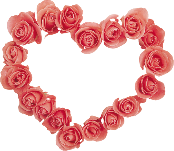 Рамка в виде сердечка