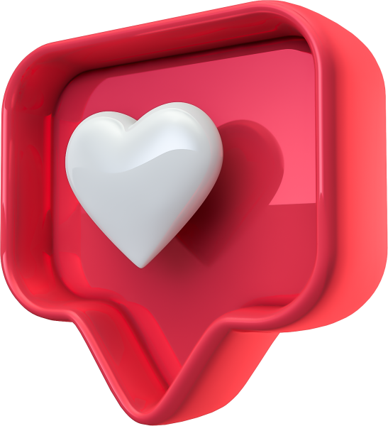 Кнопка сердечко