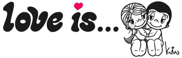 Love is на прозрачном фоне