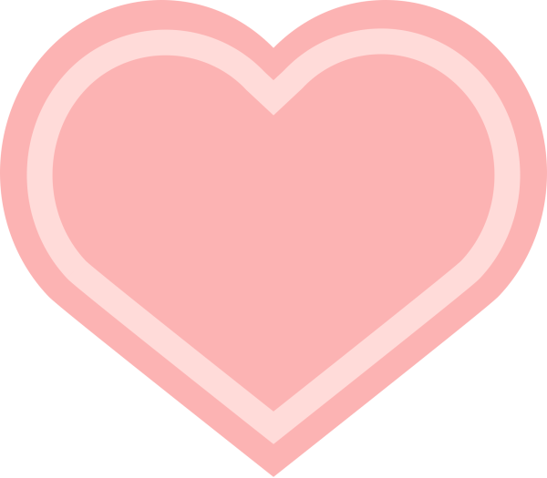 Розовые сердечки