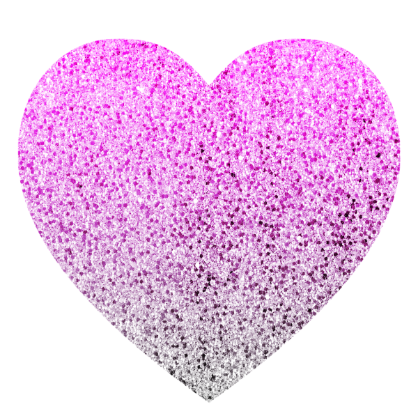 Розовые сердечки