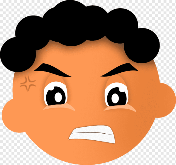 Злое лицо мультяшное