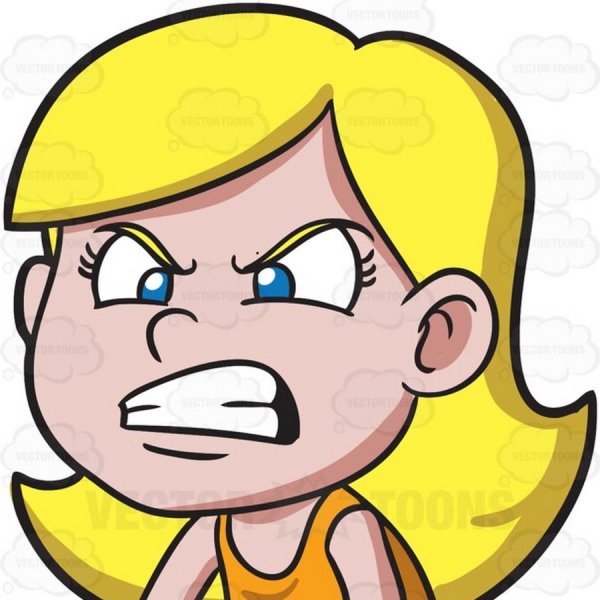 Раздражение эмоция Рисованные