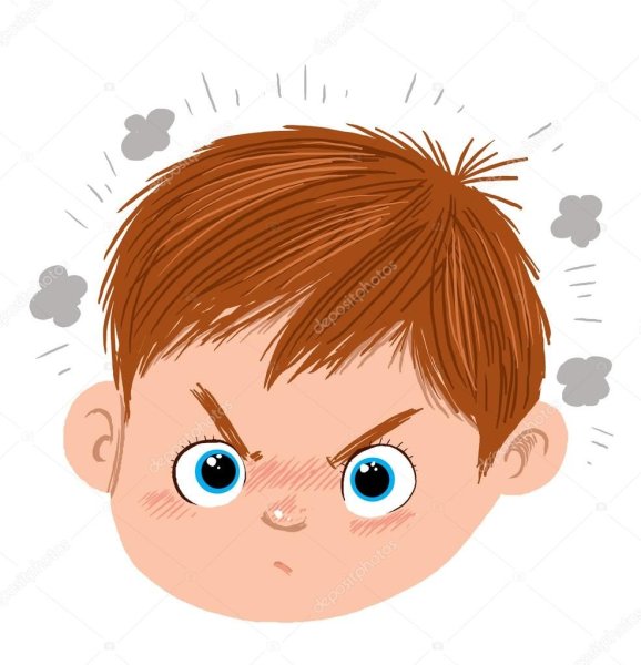 Лица детей нарисованные