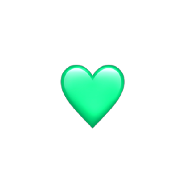 Эмодзи синее сердце