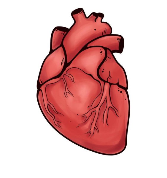 Сердце мультяшное