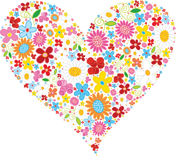Разноцветное сердце