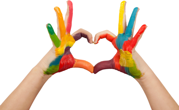 Цветные ладони