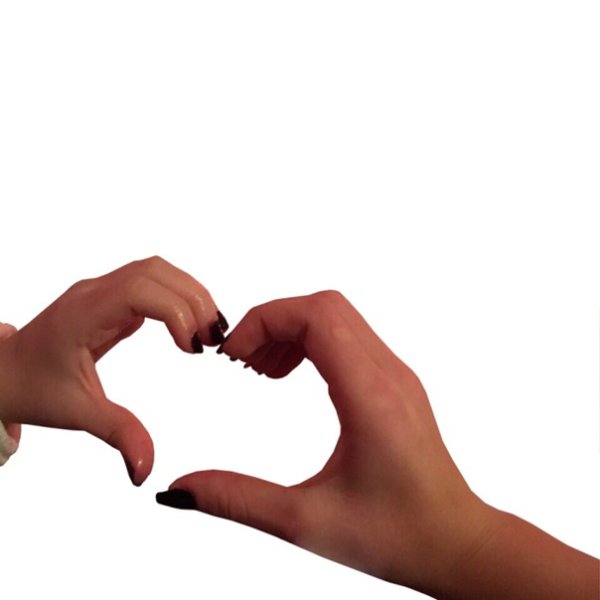 Сердце из пальцев