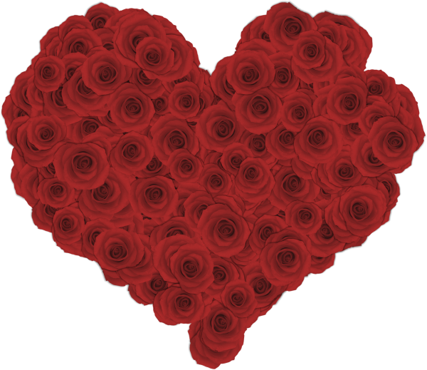 Сердце из цветов картинки