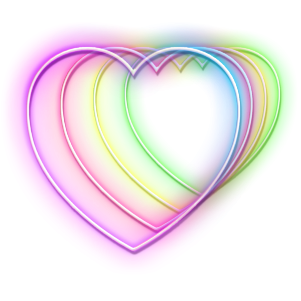 Сердечко Радуга