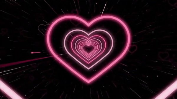 Сердечки фон из тик тока