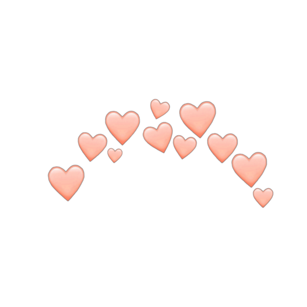 Сердечки над головой