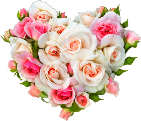 Свадебный букет на белом фоне