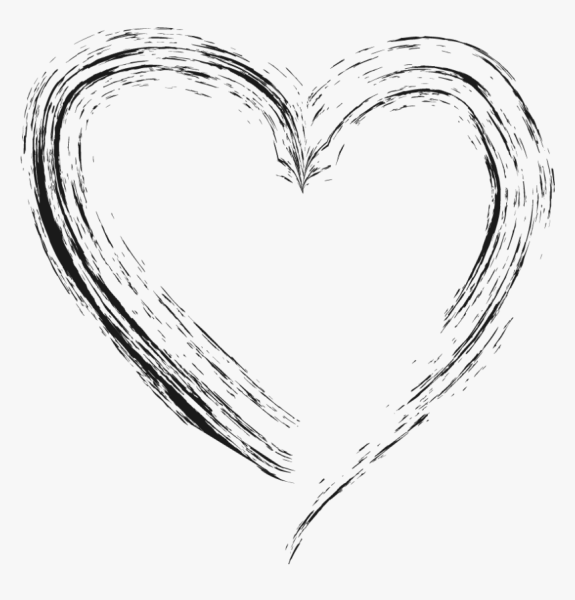 Сердечко скетч