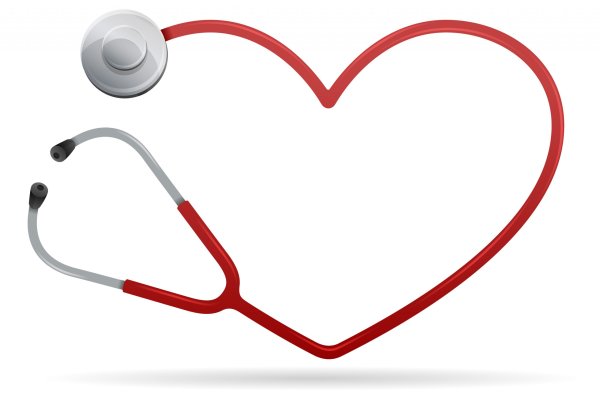 Фонендоскоп сердечком
