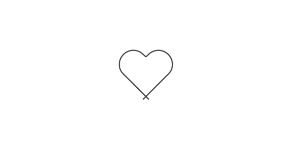 Сердечко Минимализм