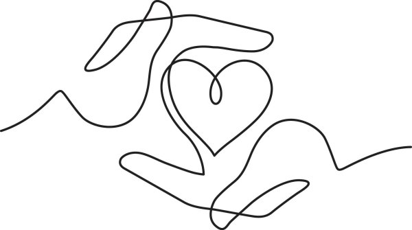 Семья одной линией