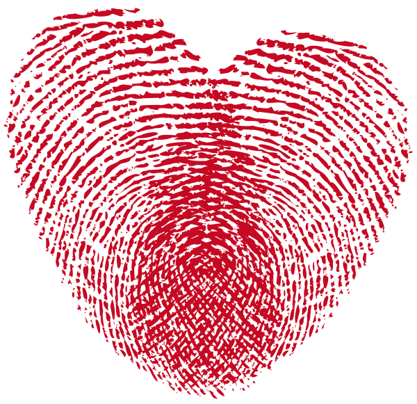 Отпечаток сердце