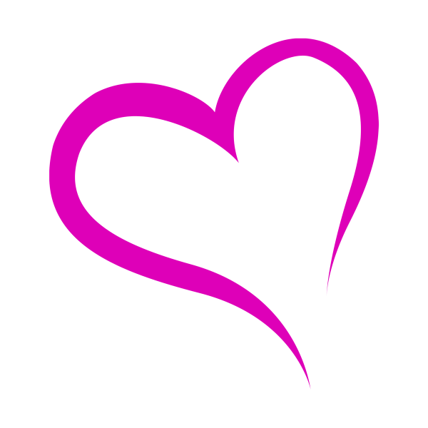 Сердце очертание