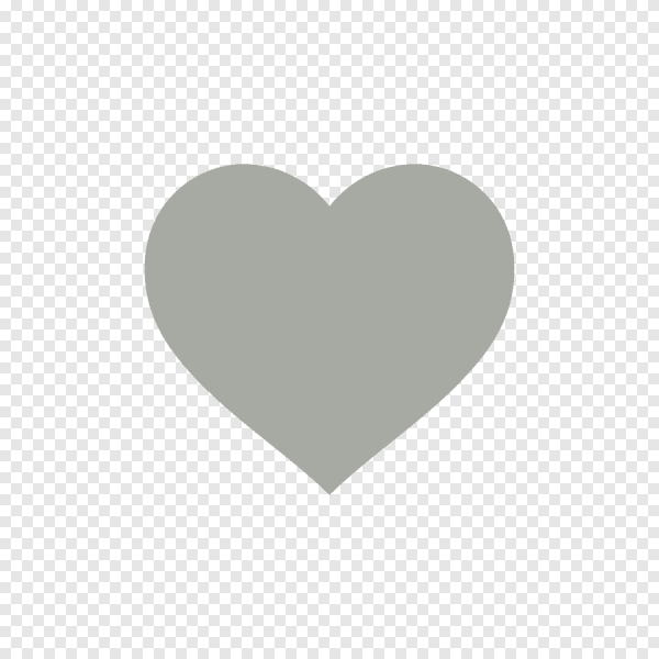 Серые сердечки на белом фоне