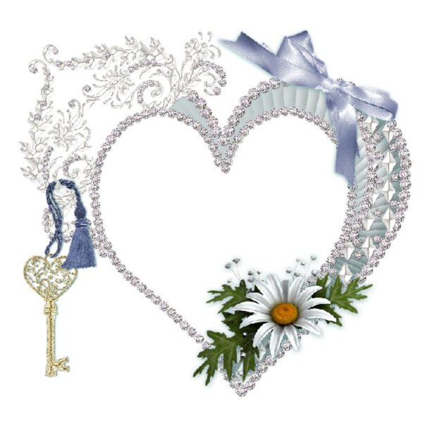 Рамка сердце Свадебная