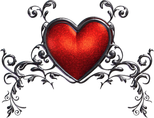 Узоры сердечки