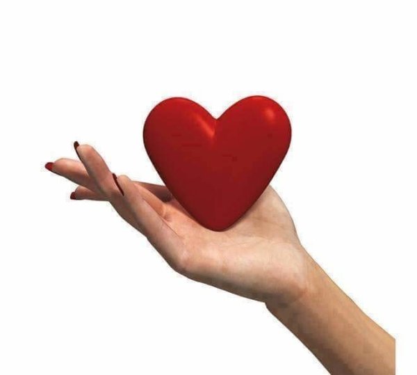 Сердечко в ладонях