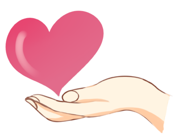 Сердечко руками рисунок