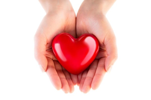 Сердечко руками